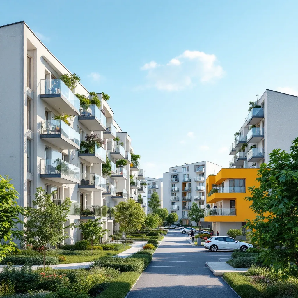 Vue d'un programme immobilier neuf en France en 2026