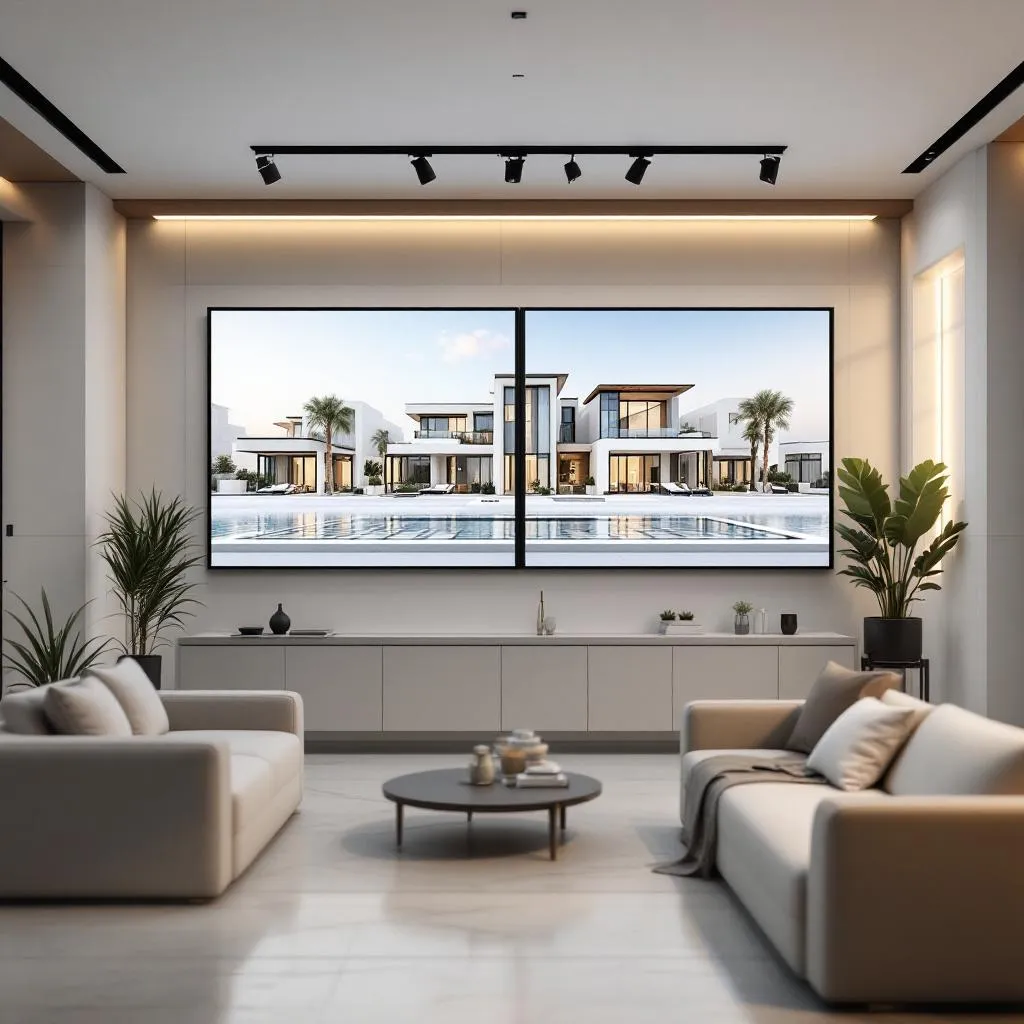 Buying property in Dubai skyline view