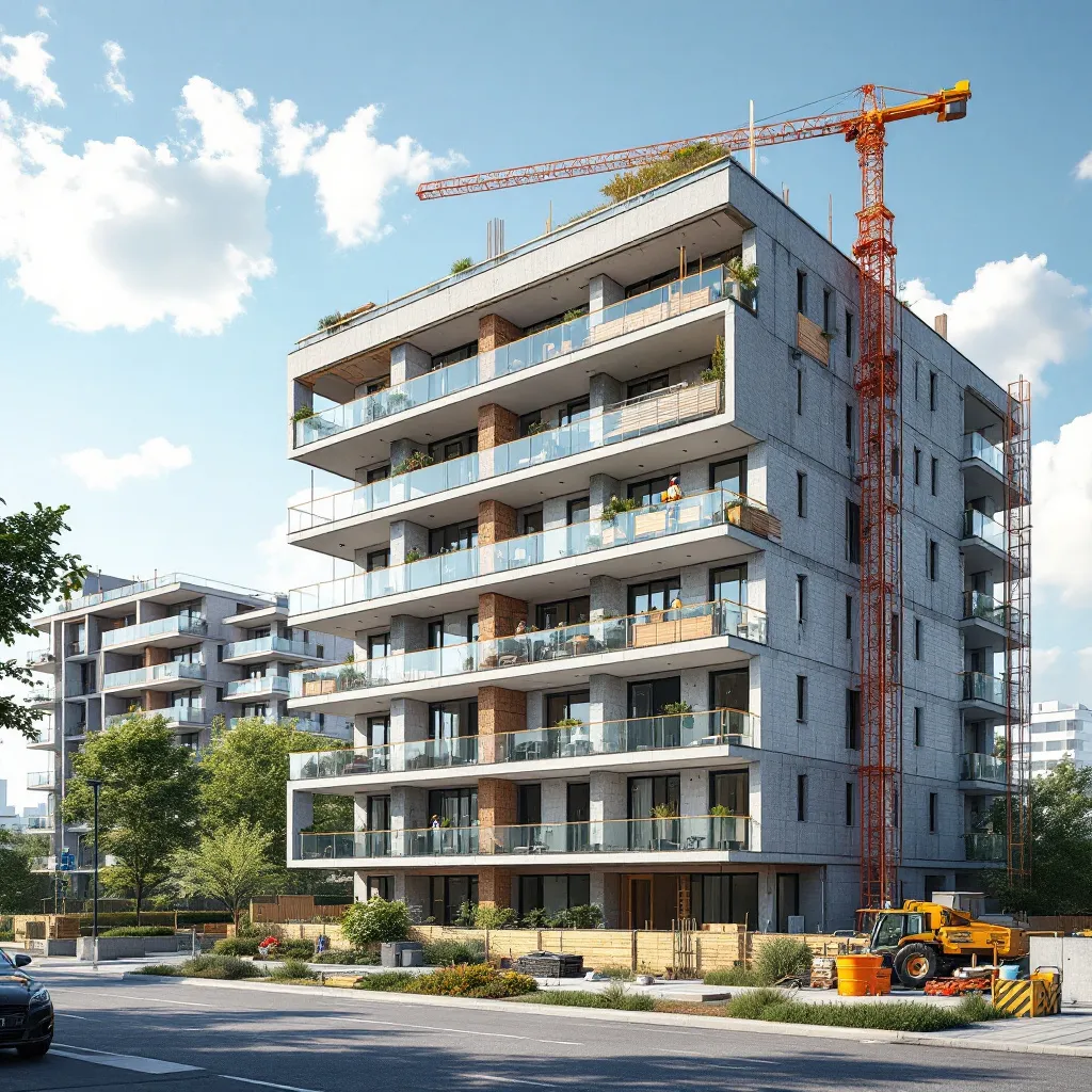 Programme immobilier neuf moderne en France