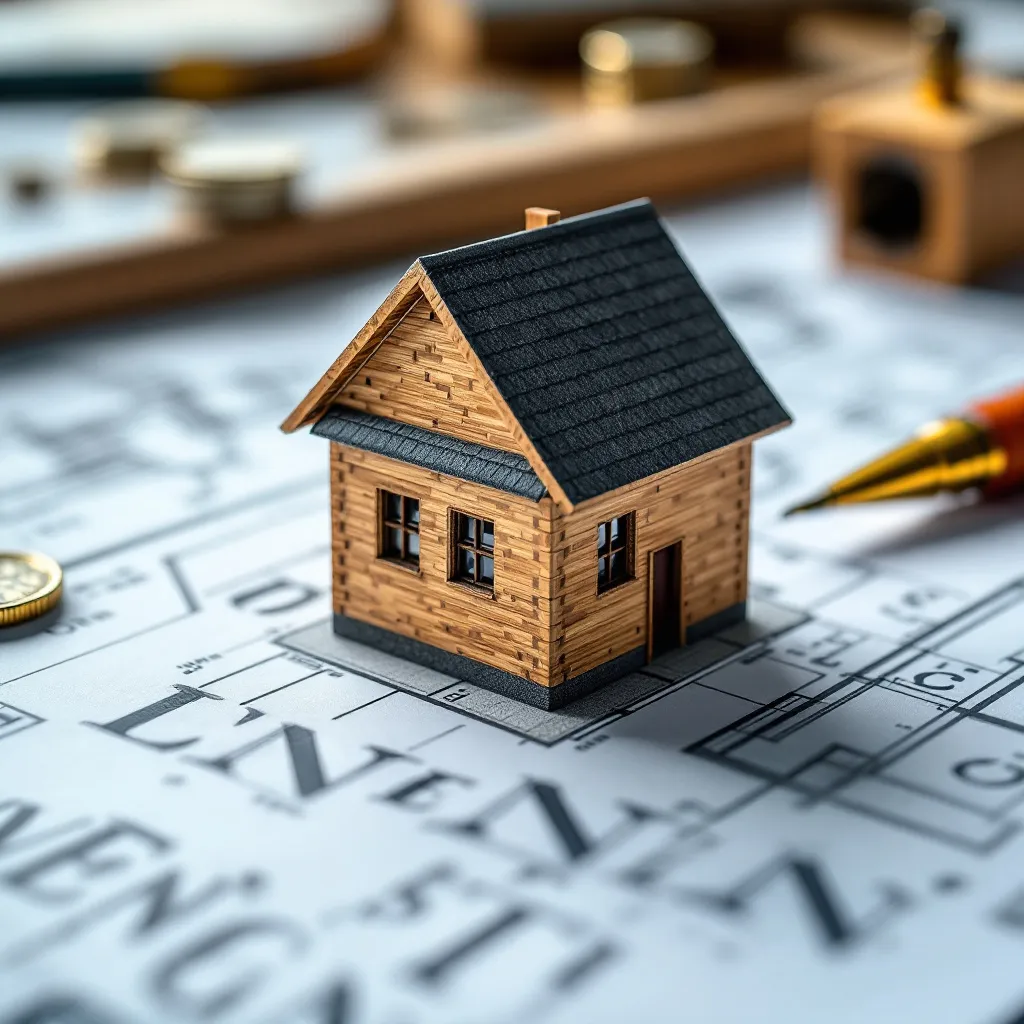 Vue d'un projet immobilier neuf en construction