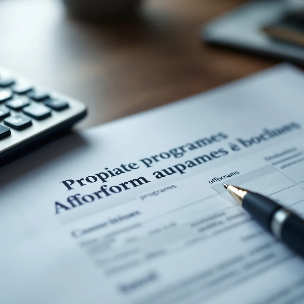 Comparaison de trois programmes immobiliers abordables avec des prix et avantages