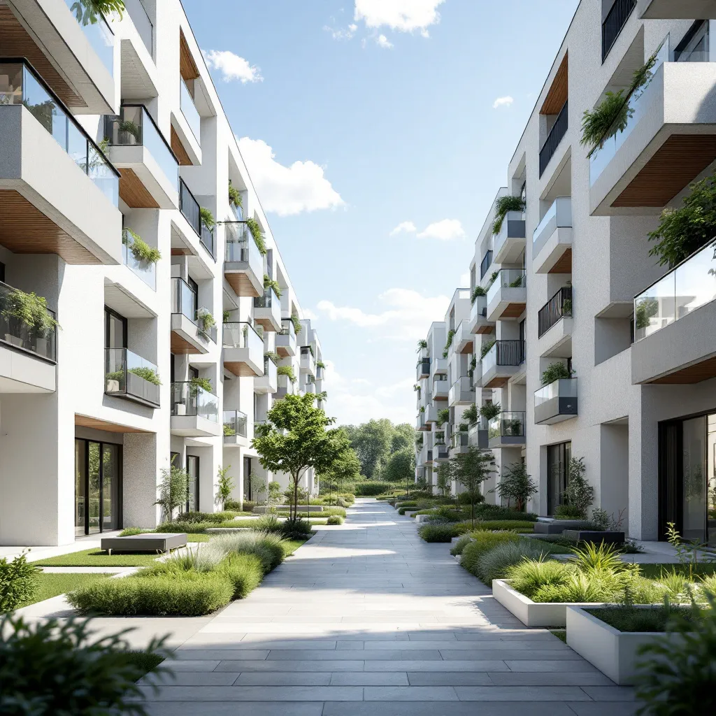 Vue d'un immeuble neuf en France, idéal pour un achat immobilier neuf