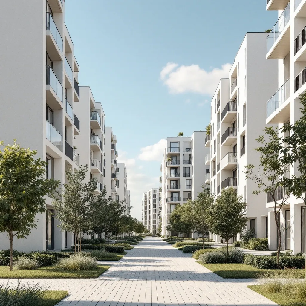 Vue d'un programme immobilier neuf en France en 2026