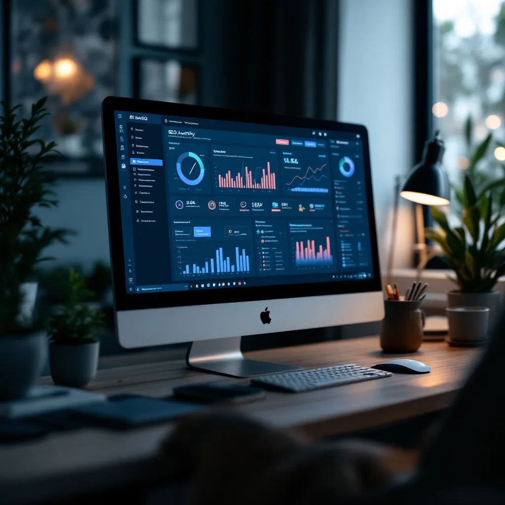 Agent IA SEO optimisant le référencement naturel