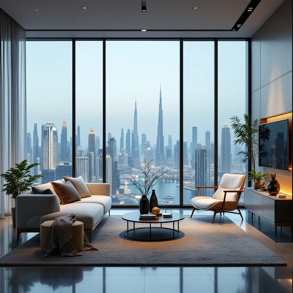 Dubai real estate market in 2026 with skyline view