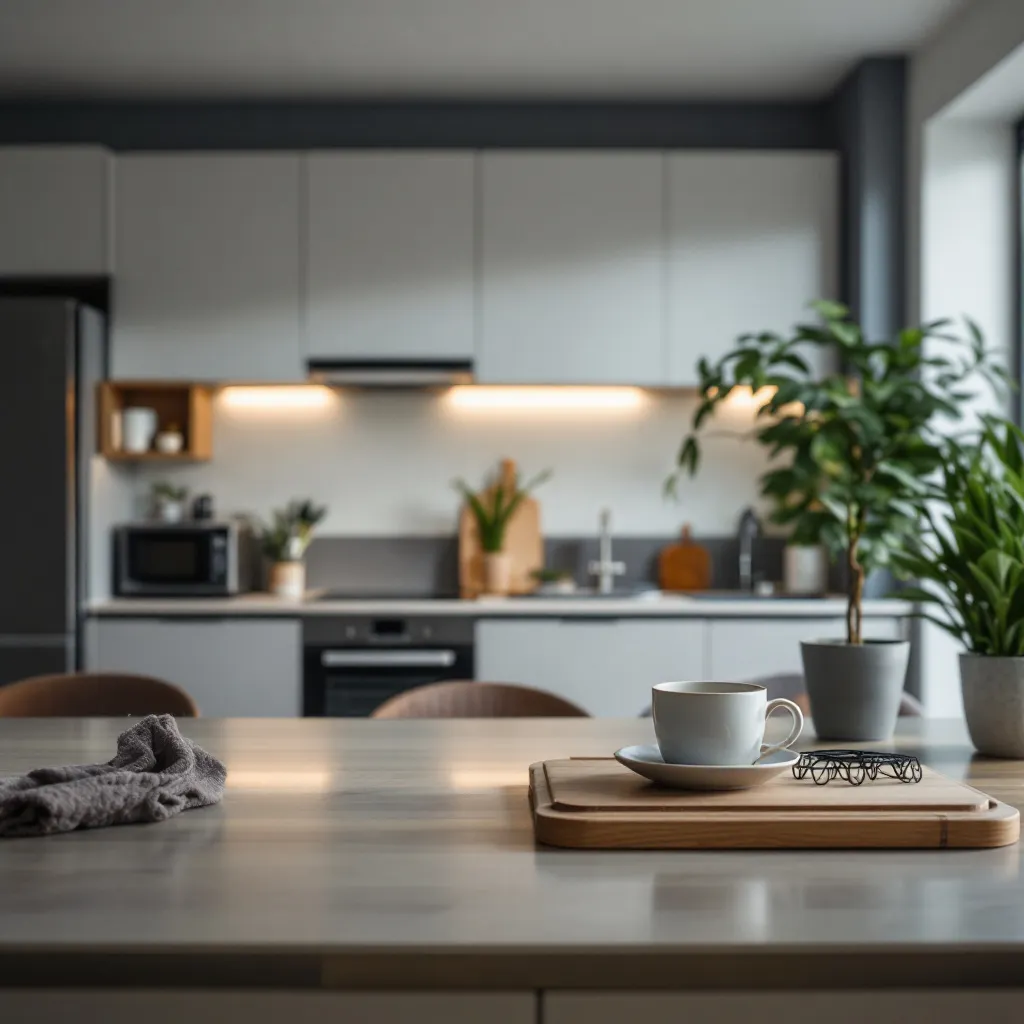 Immeuble neuf en construction dans un quartier moderne