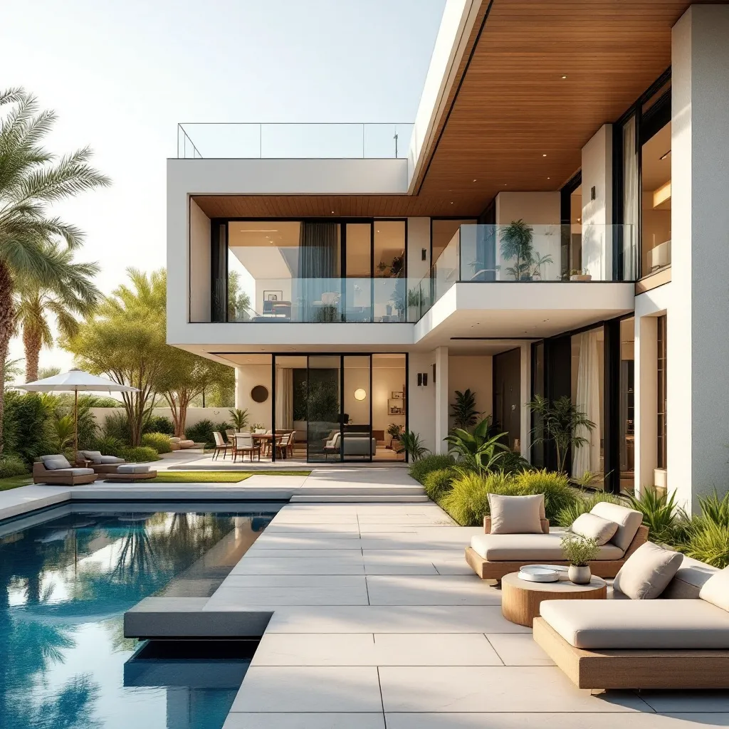 Luxury villas in Dubai with a stunning view