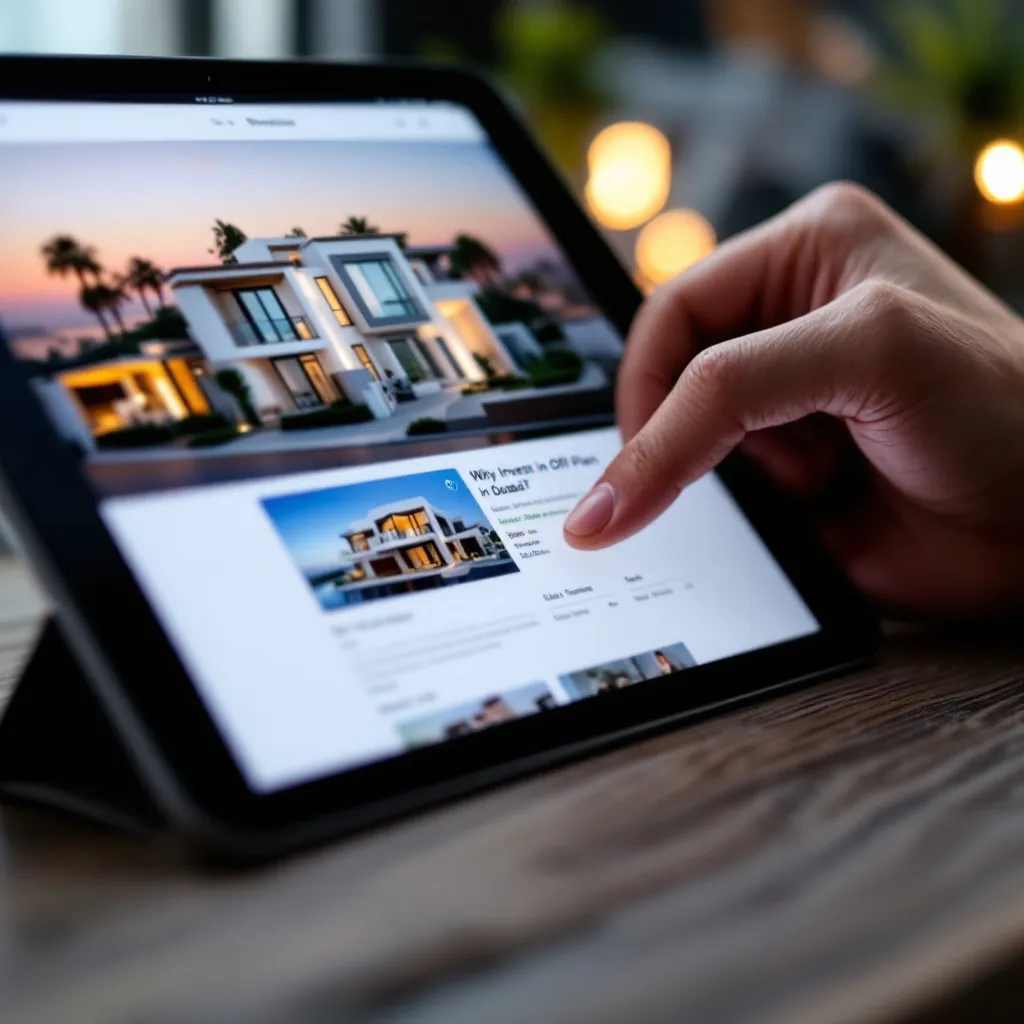 Comparison of property types in Dubai