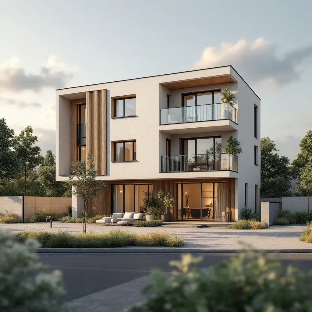 Vue d'un programme immobilier neuf en France sous la loi Pinel 2026