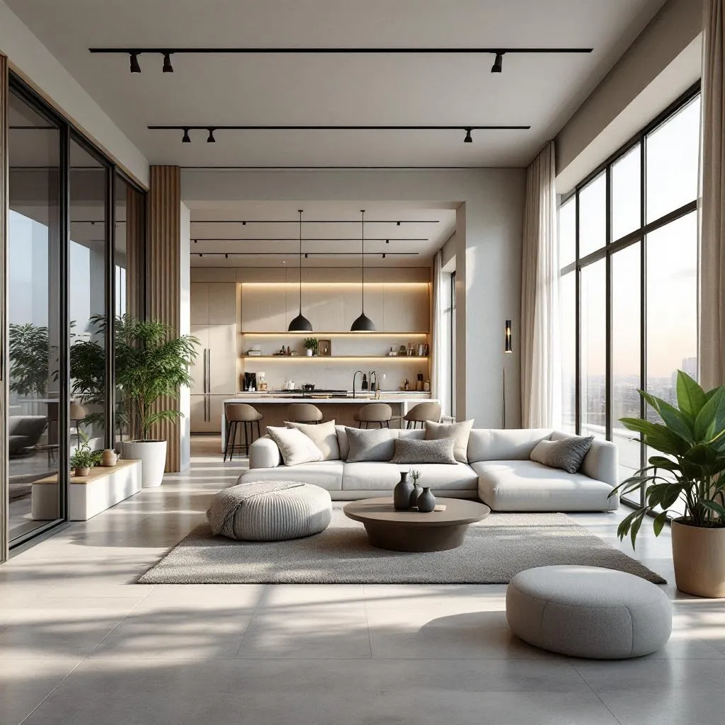 Vue moderne d'un appartement neuf en 2026
