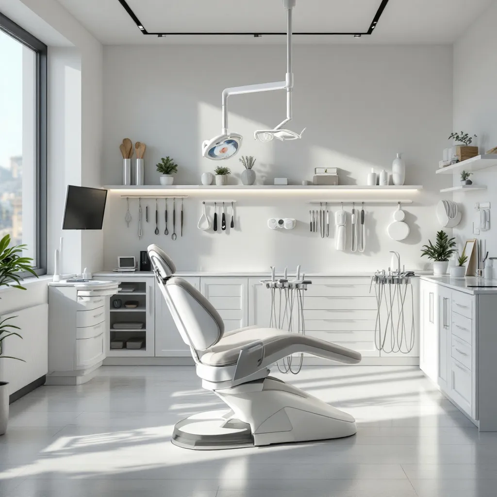 Dentiste traitant un patient à Marseille 15 en période de canicule