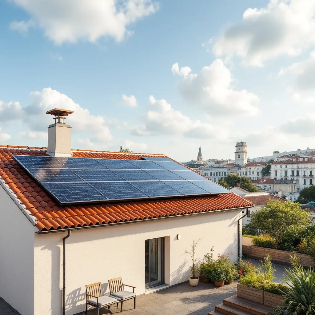 travaux toiture nice avec panneaux solaires intégrés
