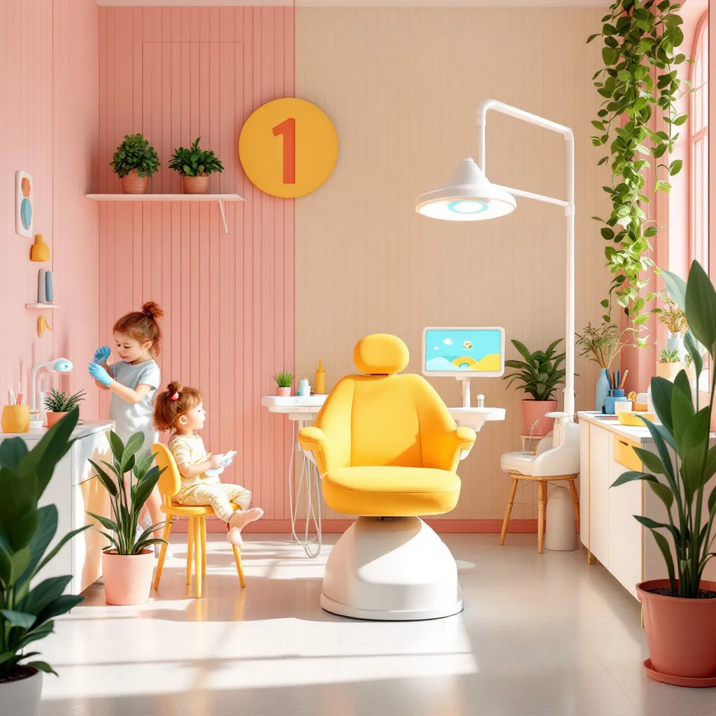 Enfant souriant chez le dentiste à Marseille 15