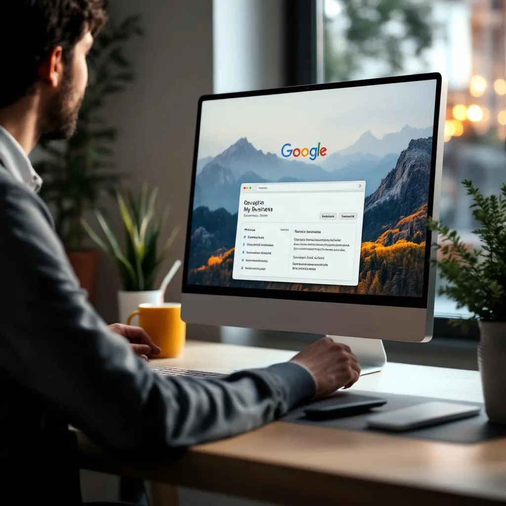 fiche Google d'une entreprise à jour