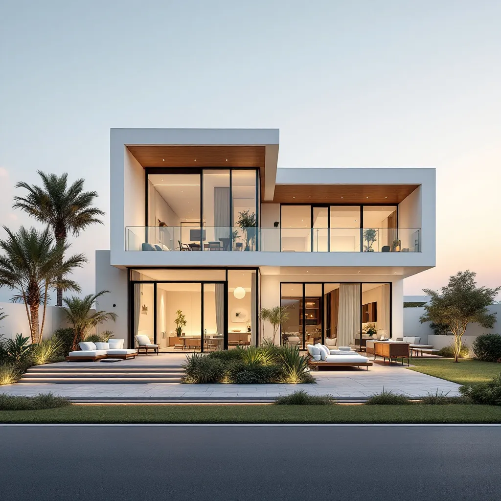 How to Choose the Best Villas for Sale in Dubai 2 luxurious villa for sale in Dubai with modern architecture