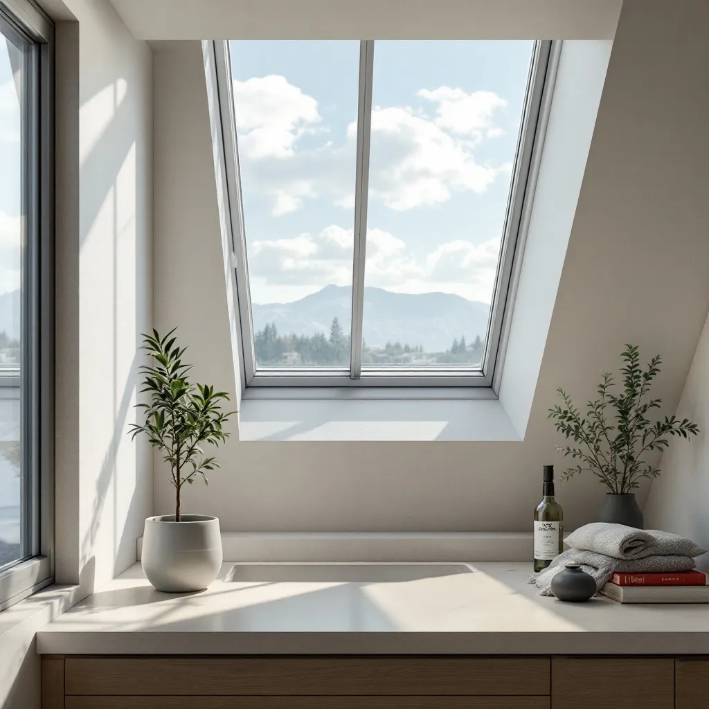 Installation Velux à Toulon, vue sur le chantier avec ciel dégagé