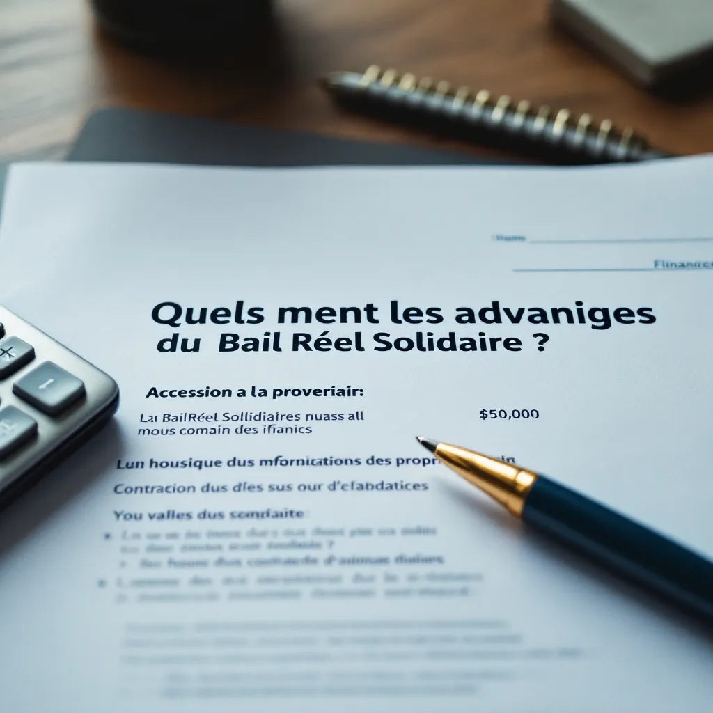 Comparaison des avantages du Bail Réel Solidaire par rapport à un achat immobilier traditionnel