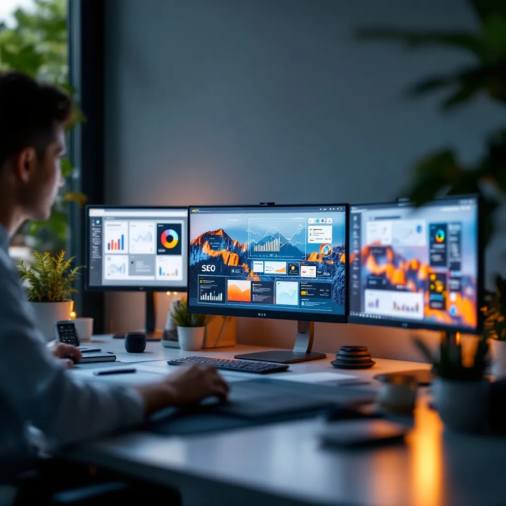 agent IA SEO analyse des tendances de recherche