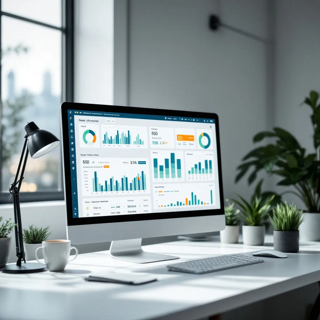 agent IA SEO optimisant le référencement d'une PME