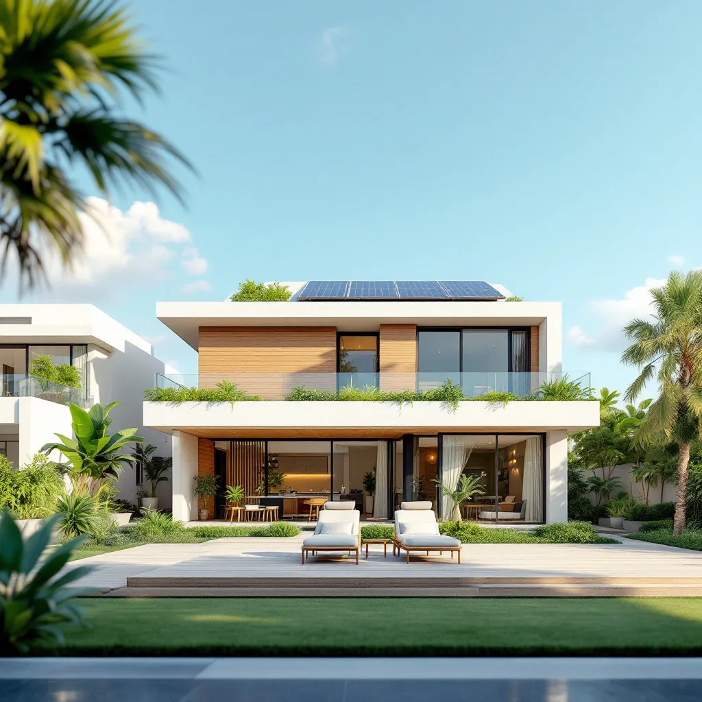 Eco-friendly villas in Dubai with sustainable designs