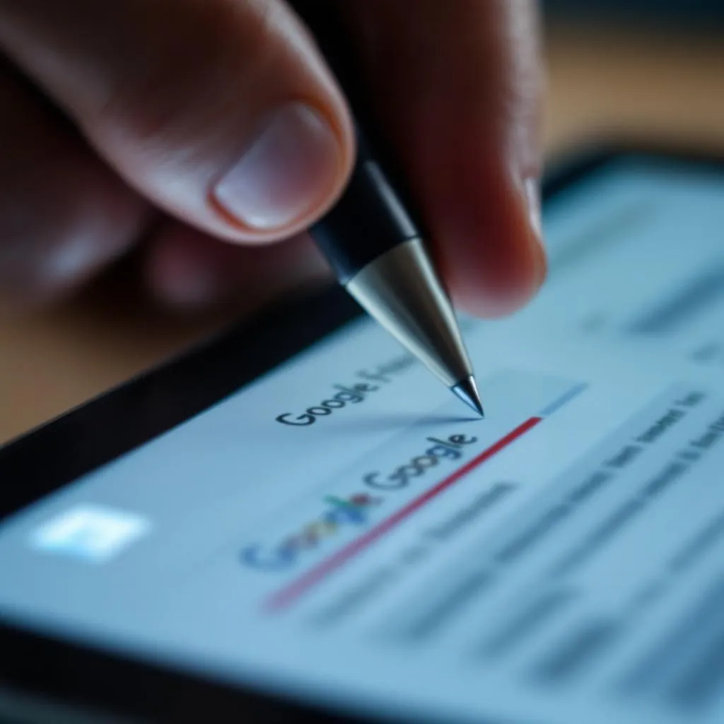 Processus de demande de suppression de fiche Google