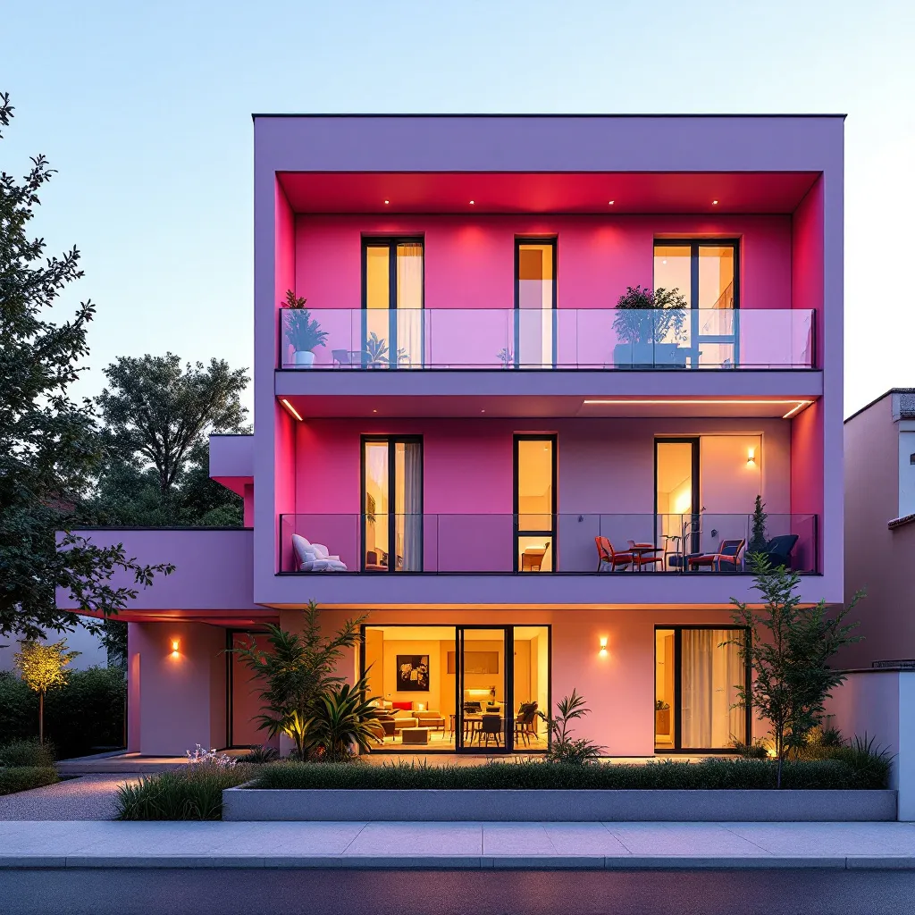 Immobilier neuf en France, exemple d'un appartement moderne