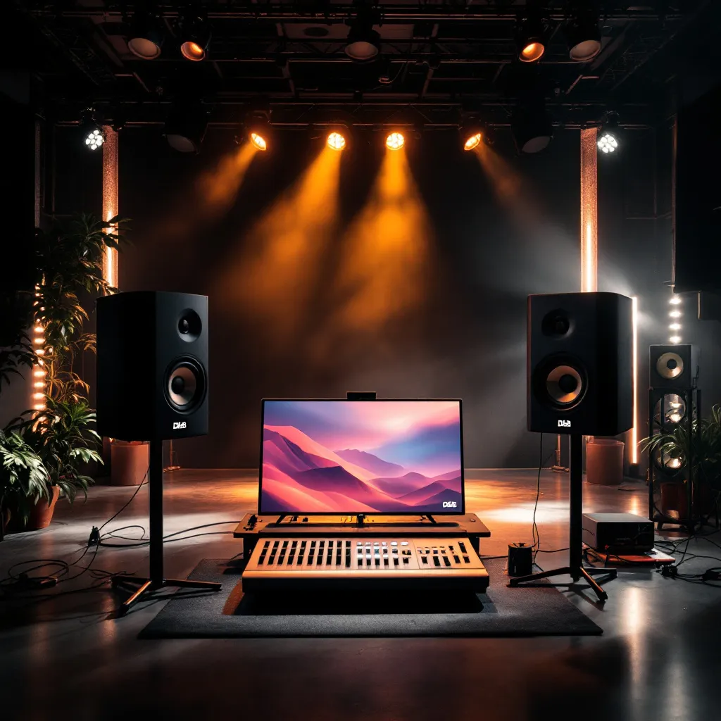 location matériel audiovisuel professionnel pour concert avec D&B Audiotechnik D80