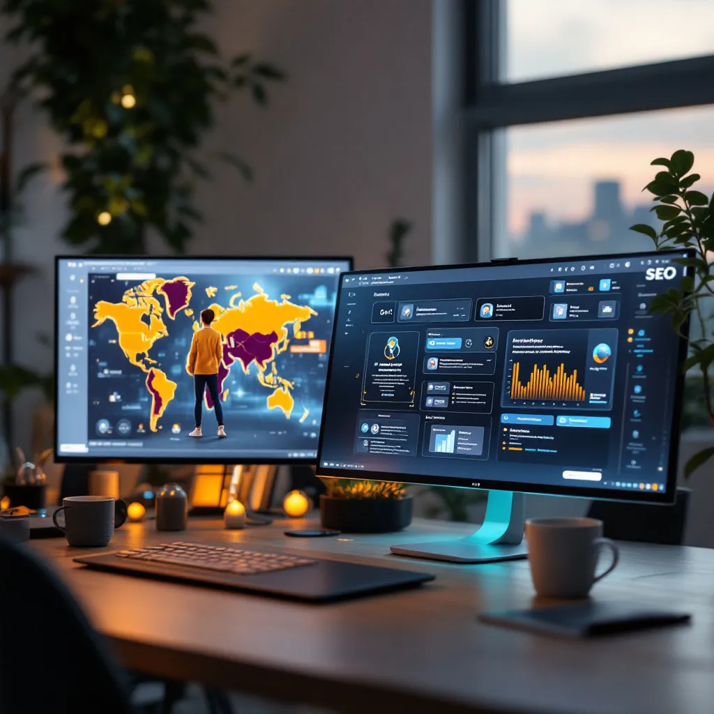 Un agent IA SEO optimisant l'accessibilité d'un site web