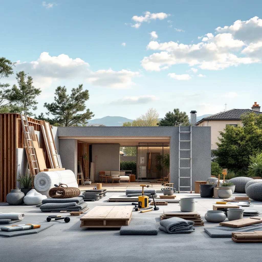 Toiture en rénovation à Toulon sous le soleil