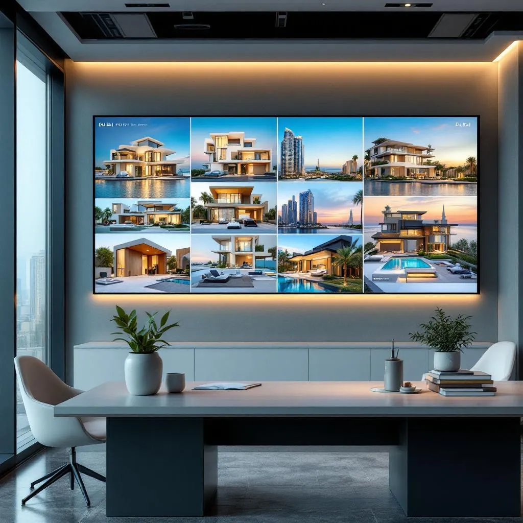 Dubai's skyline with real estate opportunities