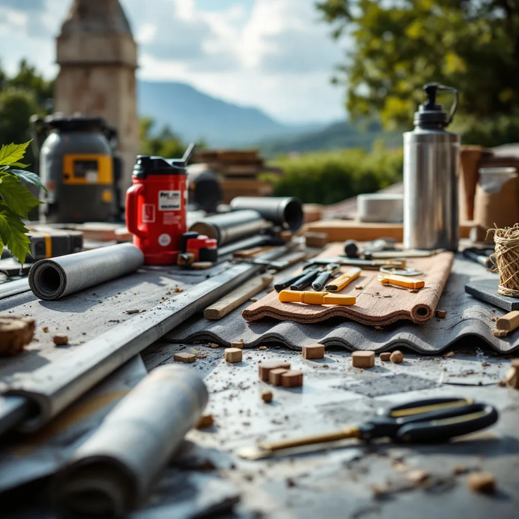 Toiture rénovée par un artisan couvreur à Toulon