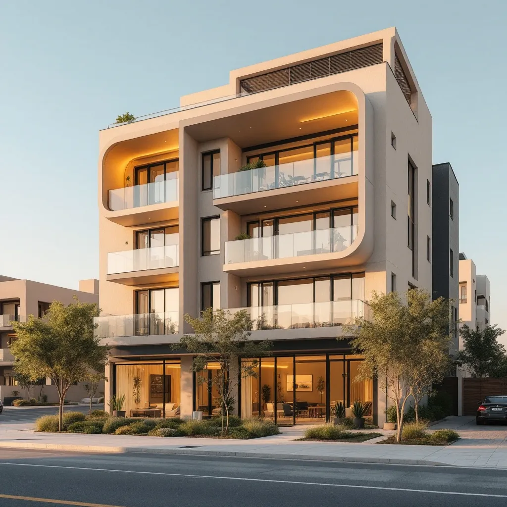 Buying Property in Dubai: Secrets of Emerging Neighborhoods 2 vue aérienne des quartiers émergents de Dubaï