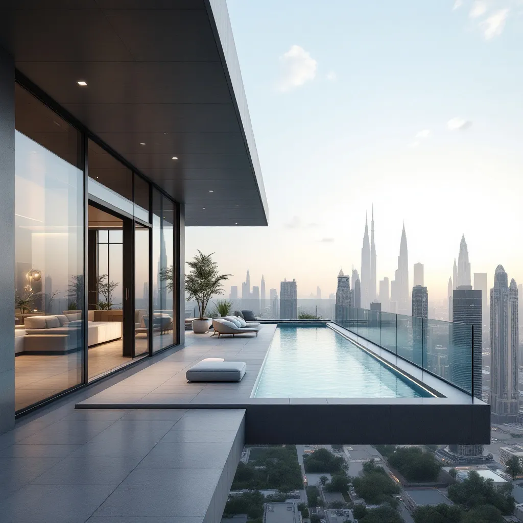 Floating penthouses in Dubai with a stunning waterfront view