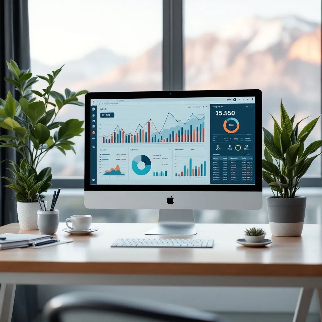 Agent IA SEO analysant des données pour optimiser le référencement