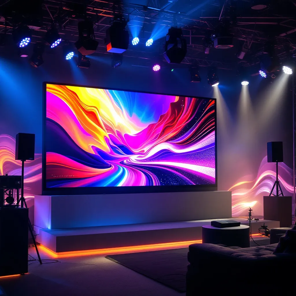 écran LED 2.6 lors d'un événement