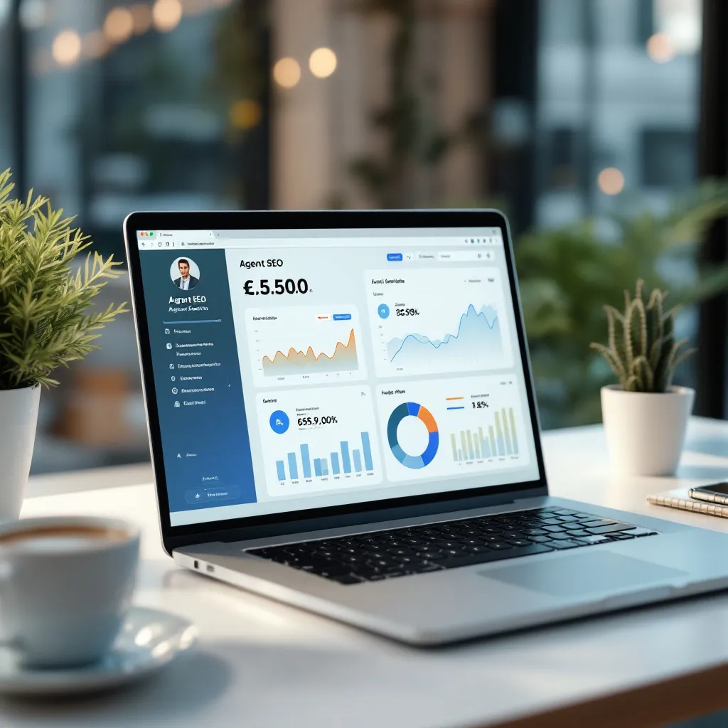 Illustration de l'Agent IA SEO en action pour l'email marketing