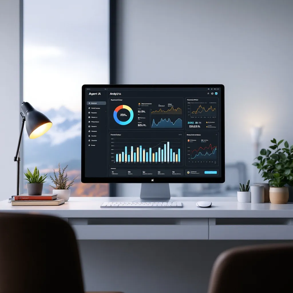 Agent IA SEO surveillant la réputation en ligne