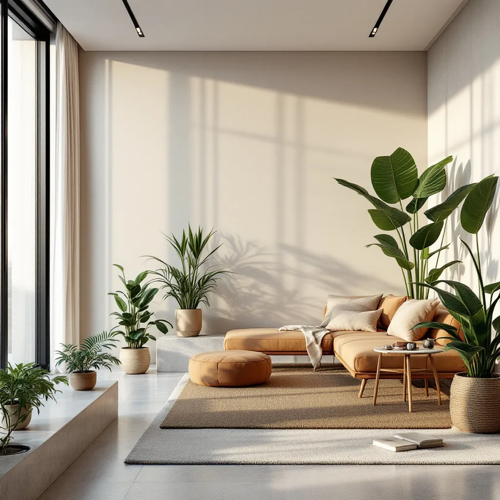 Biophilic design in a luxury Dubai apartment