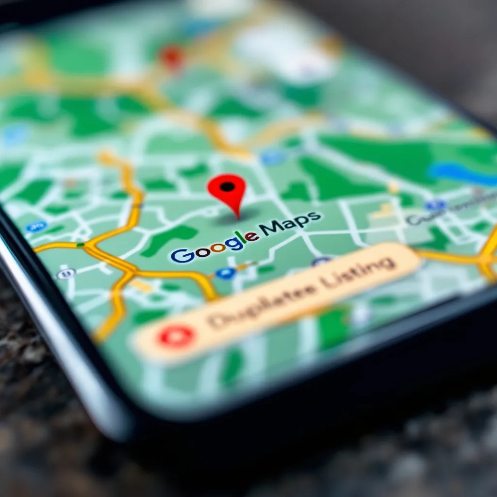 Étapes de suppression d'un doublon de fiche Google