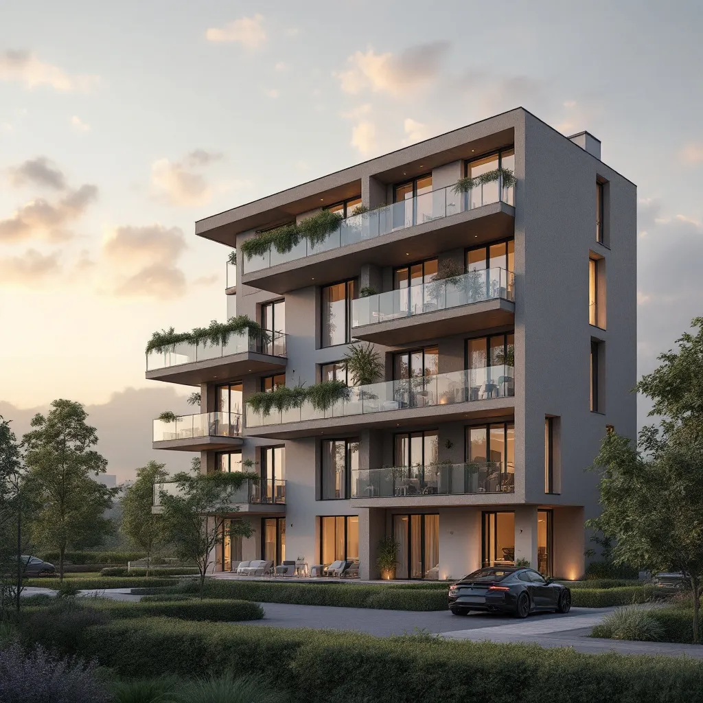 Vue sur un immeuble moderne avec des appartements neufs en 2026