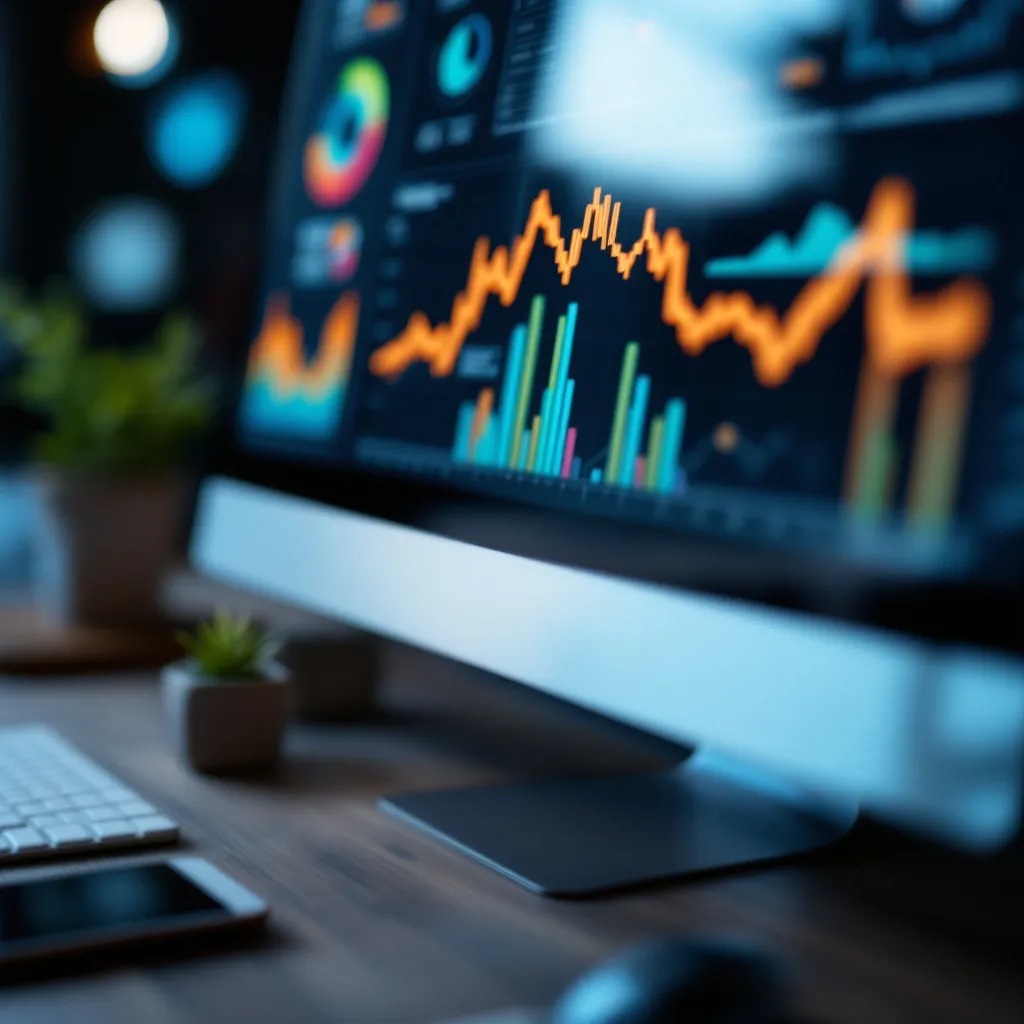 Graphique montrant l'impact de l'automatisation SEO