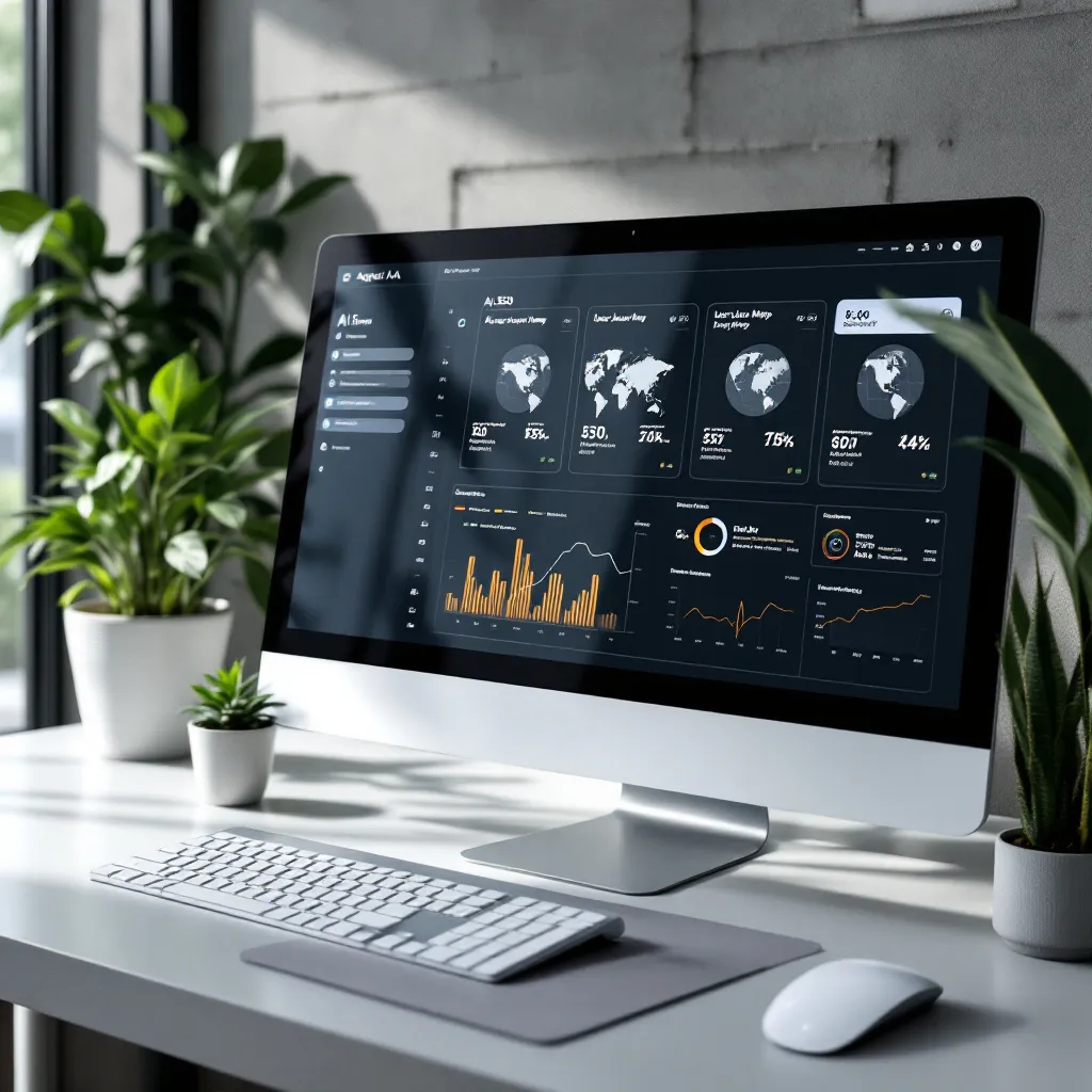 Agent IA SEO optimisant le parcours client digital