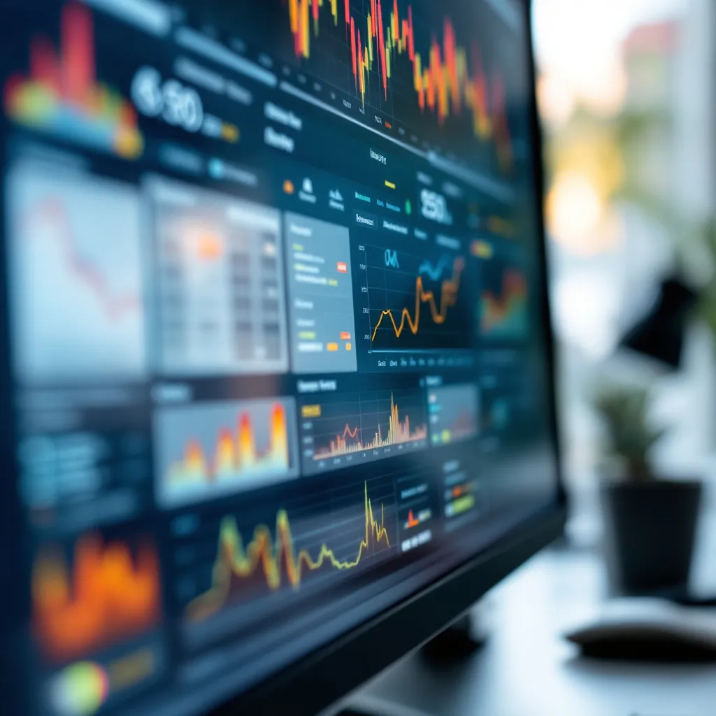 Graphique montrant l'impact de l'Agent IA SEO sur l'analyse de données