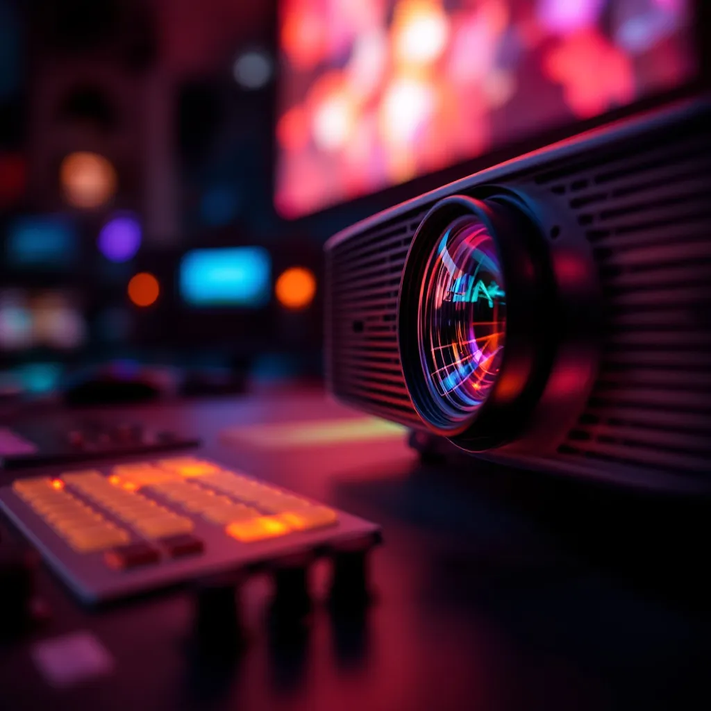 Équipements audiovisuels modernes pour événements