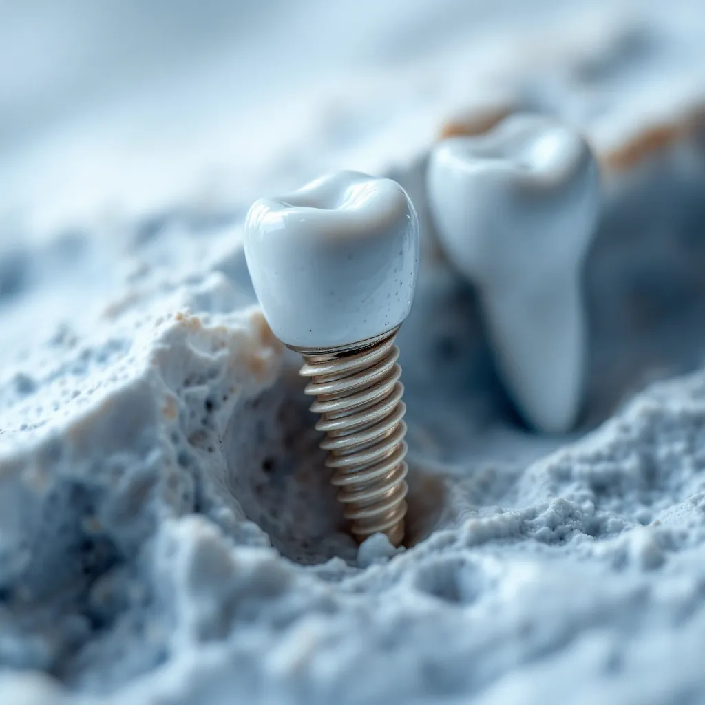 Dentiste à Marseille 15 en train de poser un implant