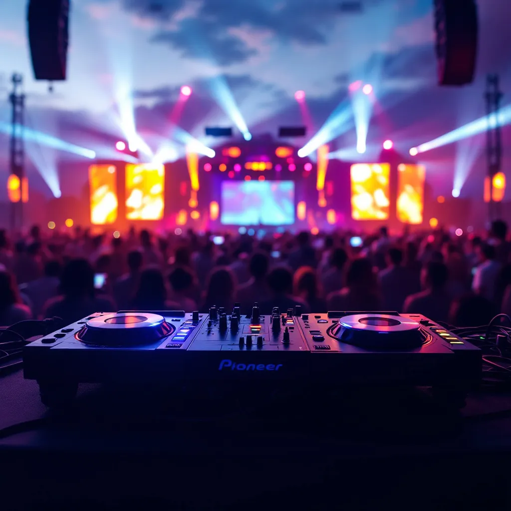 Pioneer CDJ3000 en location pour festivals