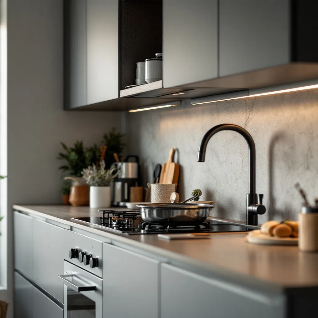 Intérieur moderne d'un appartement neuf en France en 2026