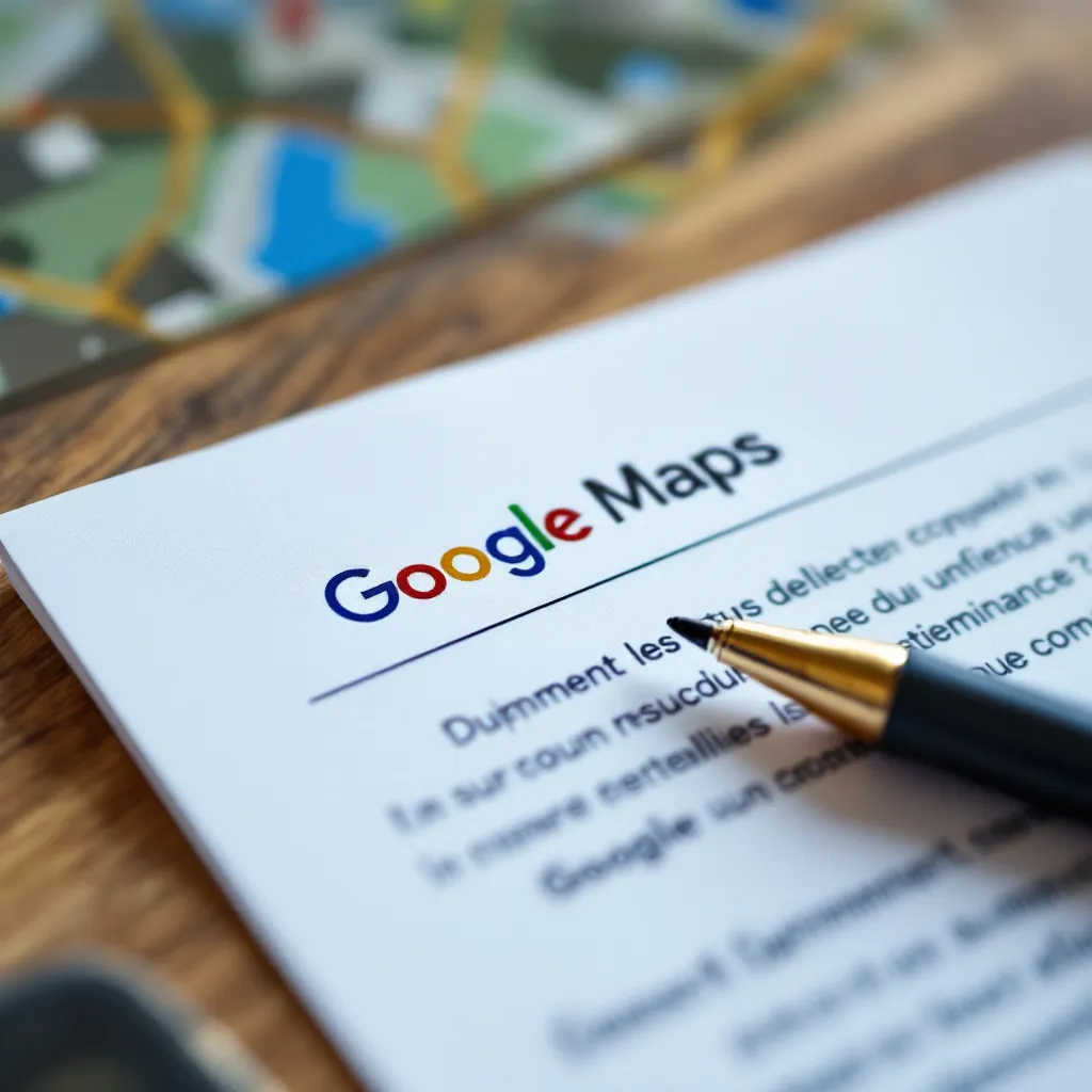Tableau comparatif des méthodes de suppression de Google Maps