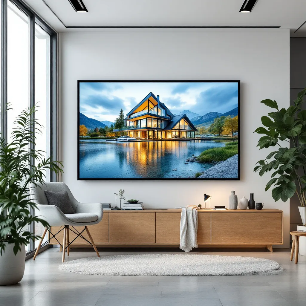 Immeuble neuf moderne en France, symbole de l'innovation technologique