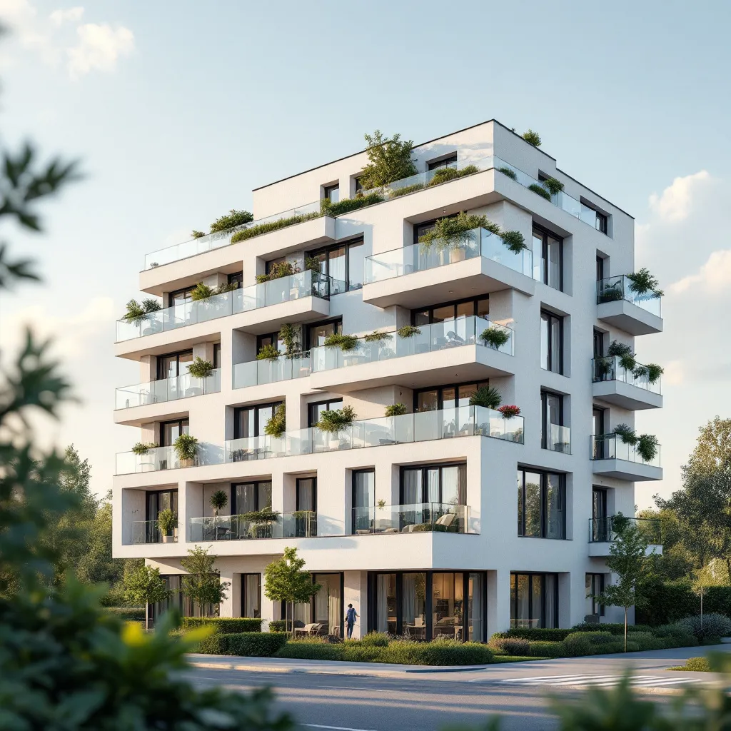 Vue d'un programme immobilier neuf en France en 2026